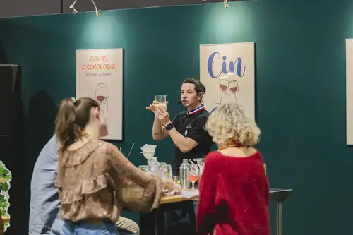 Atelier dégustation de vins