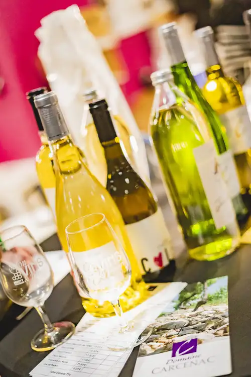 Bouteilles de vin