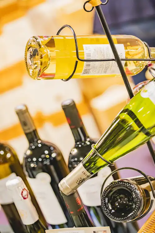 Bouteilles de vin